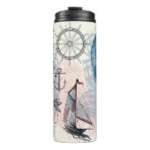 航海のテーマ。レガッタ。 タンブラー (正面)