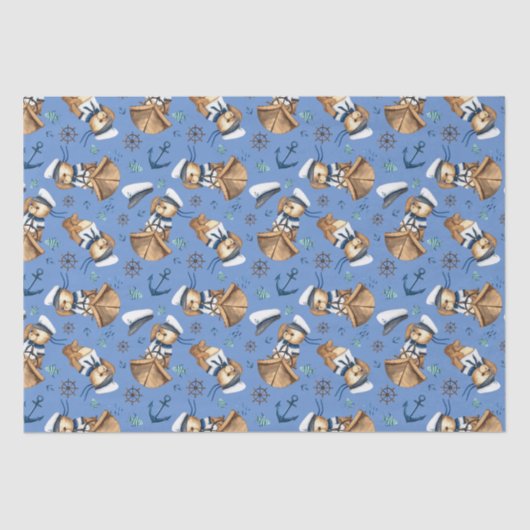 航海のテーマ 薄葉紙 (正面)