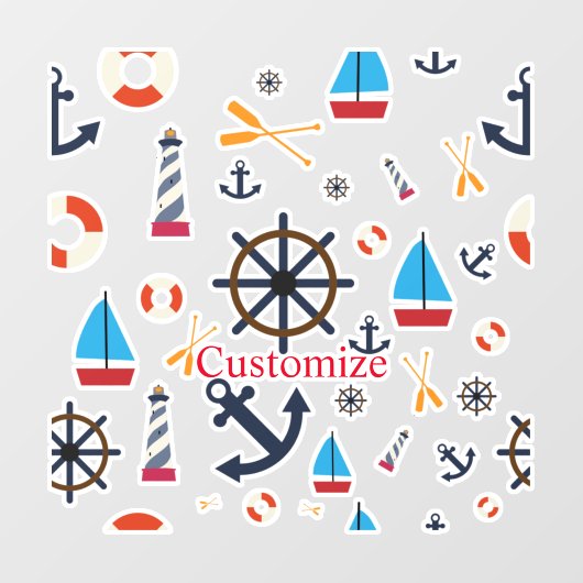 航海のテーマThunder_Cove  ウィンドウサイン (シート)