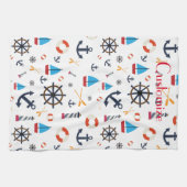 航海のテーマThunder_Cove  キッチンタオル (横)