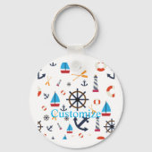 航海のテーマThunder_Cove キーホルダー (正面)