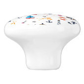 航海のテーマThunder_Cove セラミックノブ (側面)