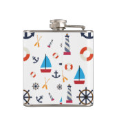 航海のテーマThunder_Cove  フラスク (裏面)