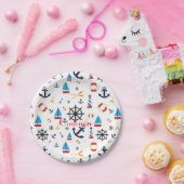 航海のテーマThunder_Cove ペーパープレート (パーティー)