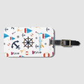 航海のテーマThunder_Cove ラゲッジタグ (正面横)