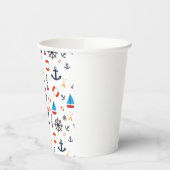 航海のテーマThunder_Cove 紙コップ (左)