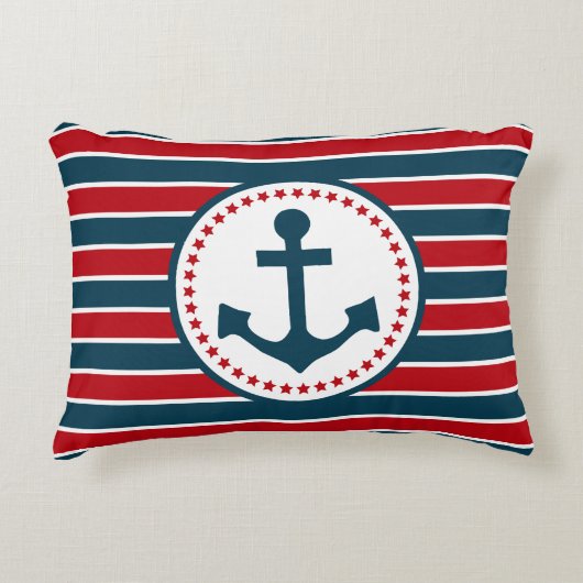 航海のデザイン アクセントクッション (正面)