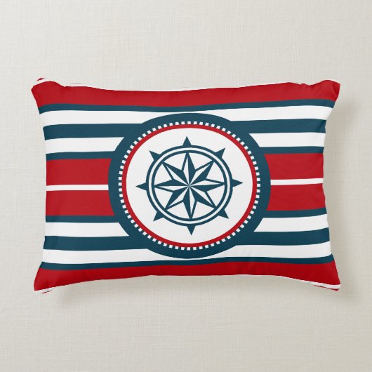 航海のデザイン アクセントクッション (正面)