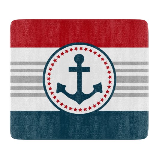 航海のデザイン カッティングボード (正面)
