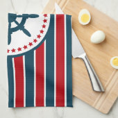 航海のデザイン キッチンタオル (四つ折り)