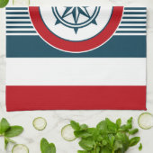 航海のデザイン キッチンタオル (折り畳み)