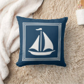 航海のデザイン クッション (ブランケット)