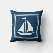 航海のデザイン クッション (裏面)