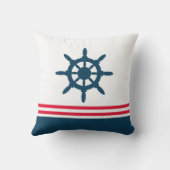 航海のデザイン クッション (裏面)