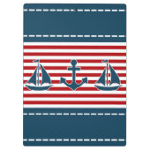 航海のデザイン クリップボード (裏面)