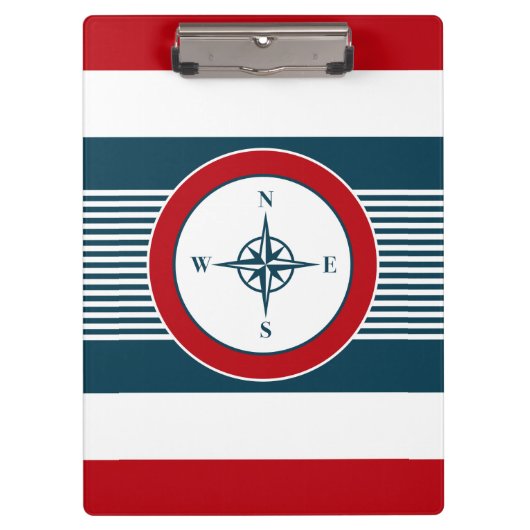 航海のデザイン クリップボード (正面)