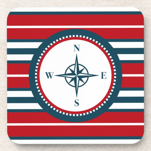 航海のデザイン コースター (正面)