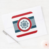 航海のデザイン スクエアシール (封筒)