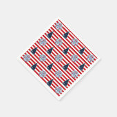 航海のデザイン スタンダードカクテルナプキン (角)