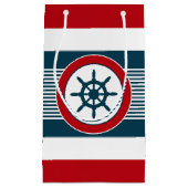 航海のデザイン スモールペーパーバッグ (正面)