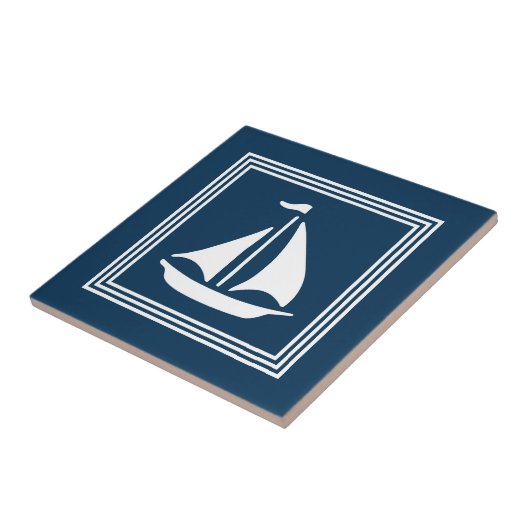航海のデザイン タイル (側面)
