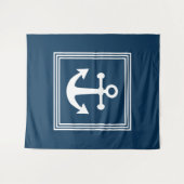 航海のデザイン タペストリー (正面(横))