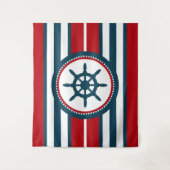 航海のデザイン タペストリー (正面)