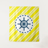 航海のデザイン タペストリー (正面)