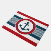 航海のデザイン ドアマット (アングル)