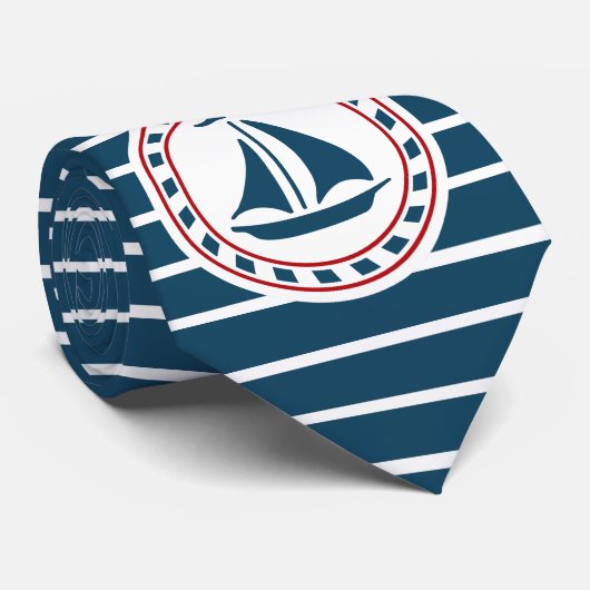 航海のデザイン ネクタイ (ロール)
