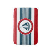 航海のデザイン バスマット (正面縦)