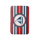 航海のデザイン バスマット (正面縦)