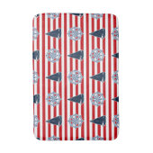 航海のデザイン バスマット (正面縦)