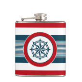 航海のデザイン フラスク (正面)