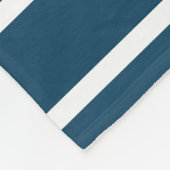 航海のデザイン フリースブランケット (角)