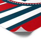 航海のデザイン ポスター (角)