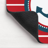 航海のデザイン マウスパッド (コーナー)