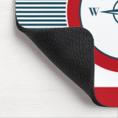 航海のデザイン マウスパッド (コーナー)