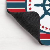 航海のデザイン マウスパッド (コーナー)