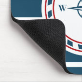 航海のデザイン マウスパッド (コーナー)