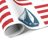 航海のデザイン ラッピングペーパー (ロールコーナー)