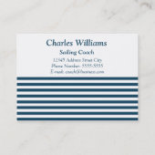 航海のデザイン 名刺 (裏面)