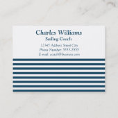 航海のデザイン 名刺 (裏面)