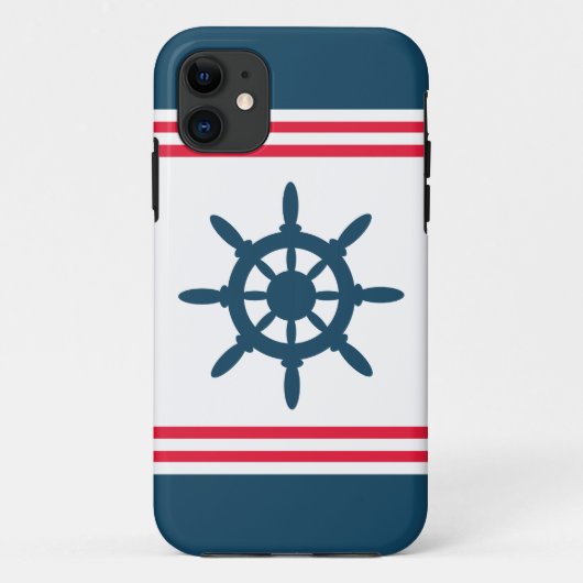 航海のデザイン Case-Mate iPhoneケース (裏面)