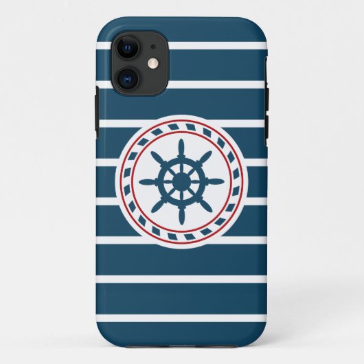 航海のデザイン Case-Mate iPhoneケース (裏面)