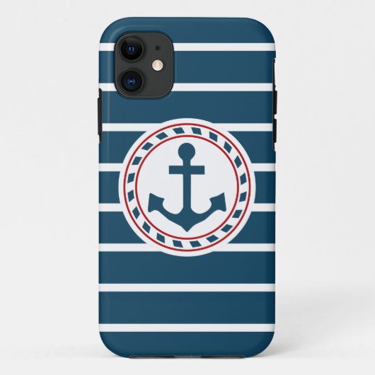 航海のデザイン Case-Mate iPhoneケース (裏面)