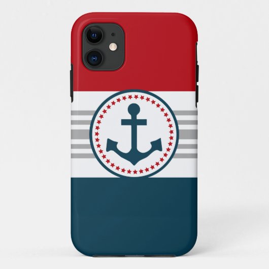 航海のデザイン Case-Mate iPhoneケース (裏面)