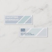 航海のデライトミニ名刺 スキニー名刺 (正面/裏面)