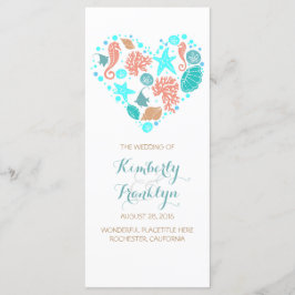 航海のハートビーチ白結婚式 プログラム