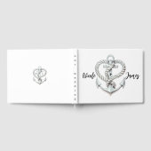 航海のハートロープいかりコースト結婚ーズ ゲストブック (全面)